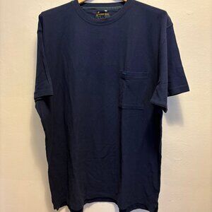 Colours by Alexander Julian short sleeve crew neck 1 pocket tee in pique NWT